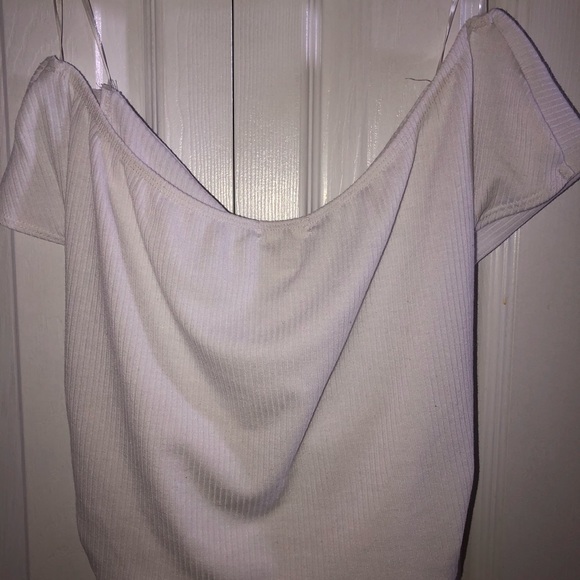 White off the shoulder top - Picture 3 of 3